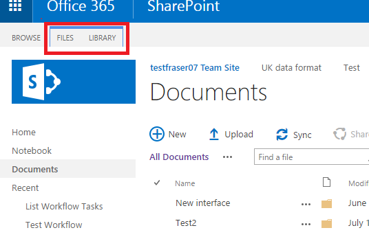 Where are library setup instructions for SharePoint 365? - Microsoft Q&A