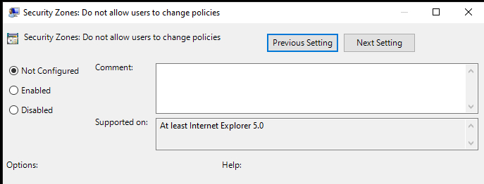 Error: Some Settings are managed by your system administrator, when ...