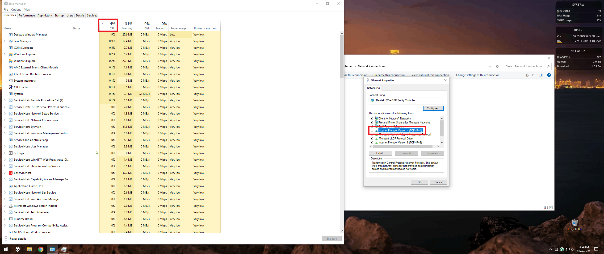 Windows 10 Pro 21h1 high CPU usage after update - Microsoft Q&A