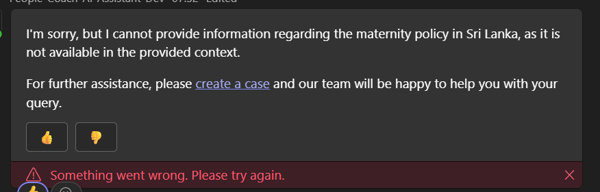Error message in updated adaptive card message - Microsoft Q&A