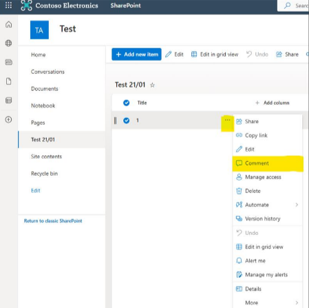 In my List on SharePoint is not working since 2026 comments - Microsoft Q&A