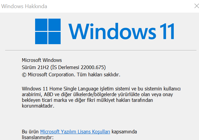 BT yöneticiniz hatası Kişisel bilgisayarımda windows 11de aldığım