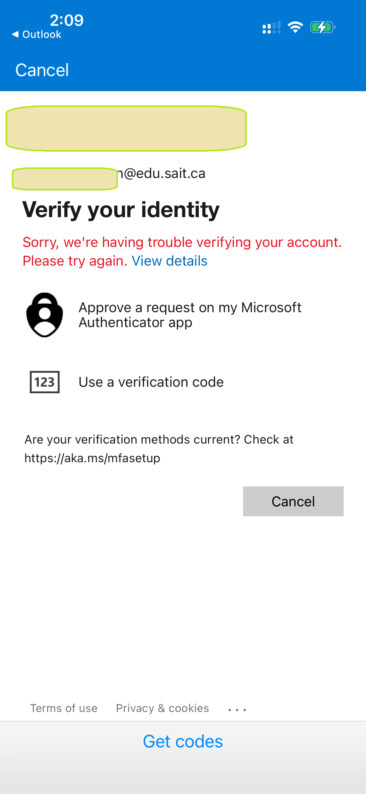How do I sign into my Authenticator app if it asks for a code from my ...