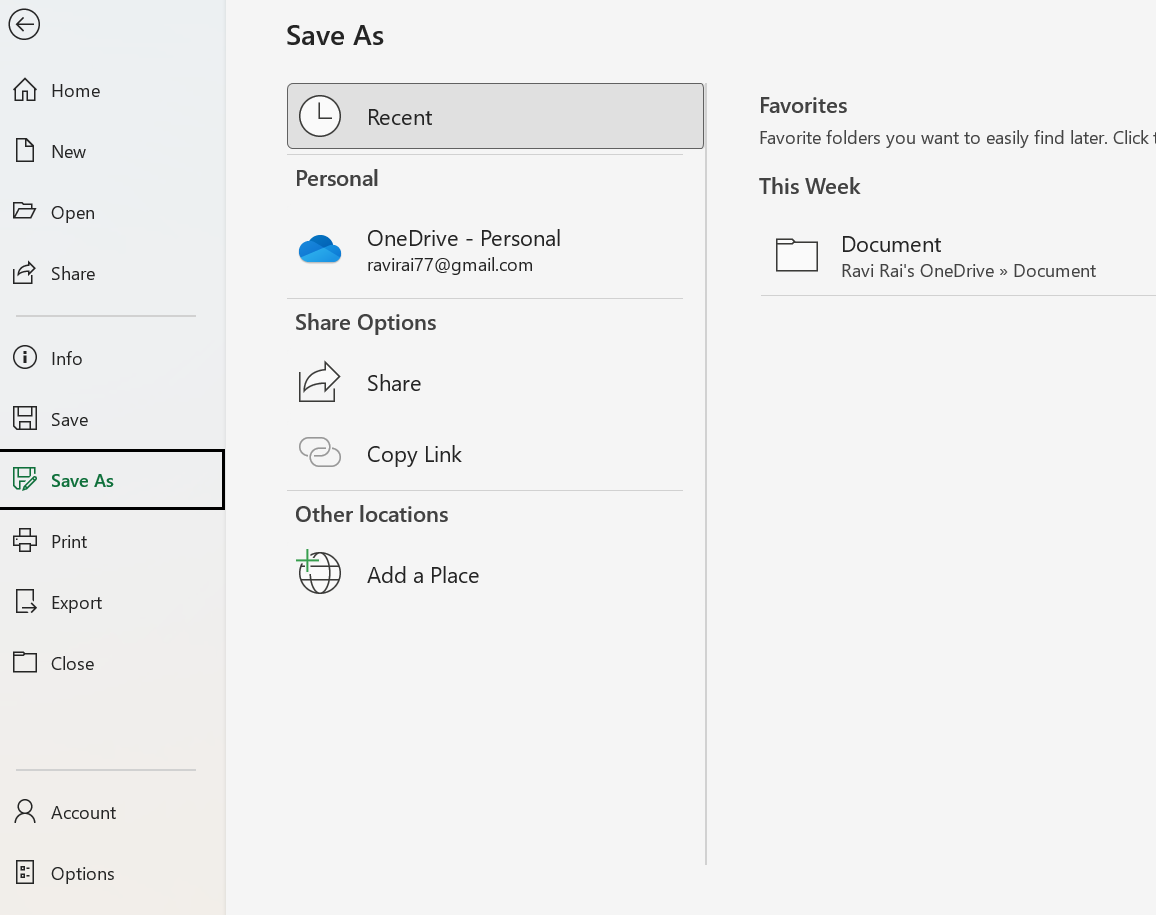 Save button not show local drive it only show on OneDrive - Microsoft Q&A