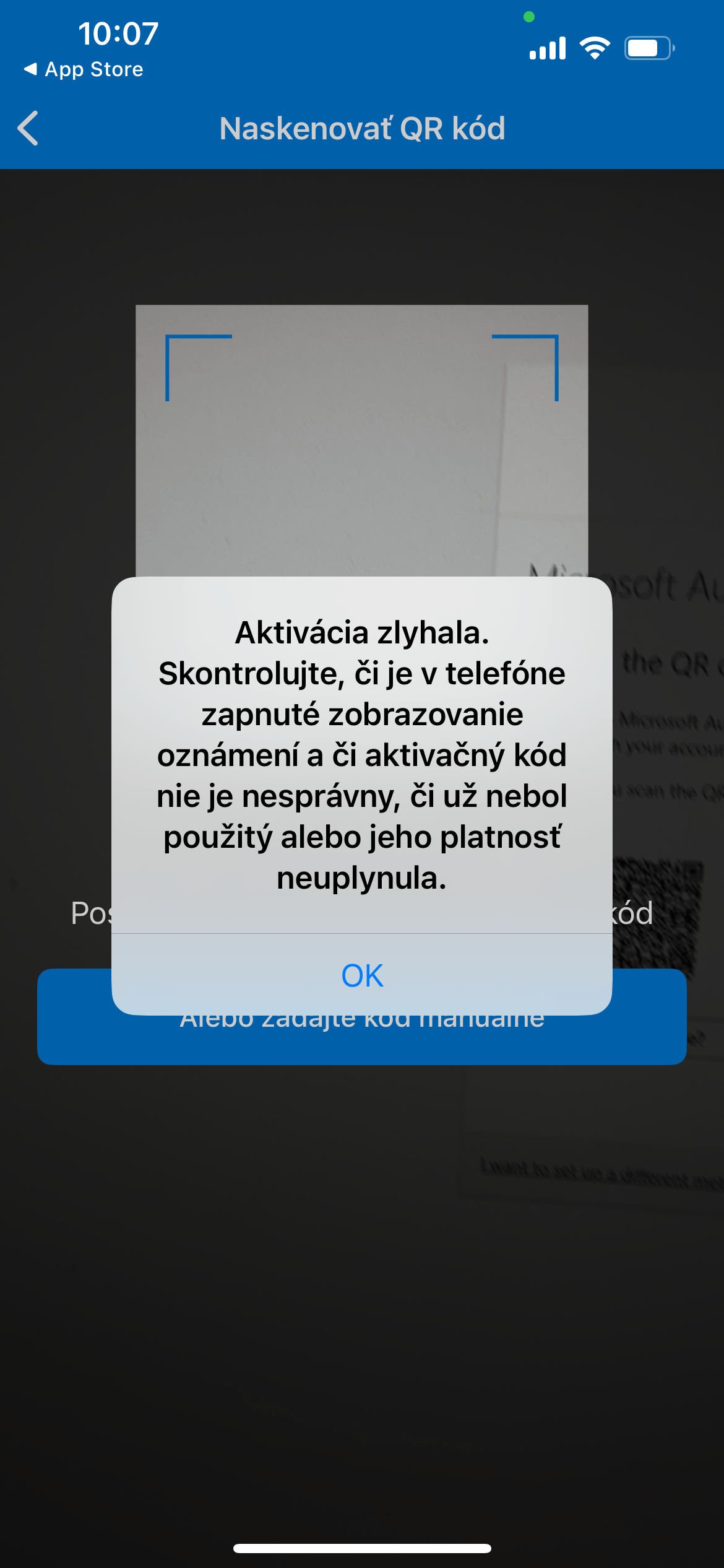 Microsoft authenticator, having a trouble with school account ...