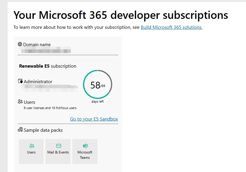 Urgent: Microsoft 365 E5 Developer OneDrive Admin Permission Lost ...