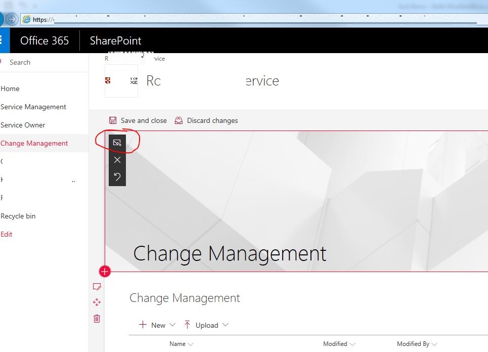 SharePoint 365 ::: Page :::: Header ::: BackGround image does not stay ...