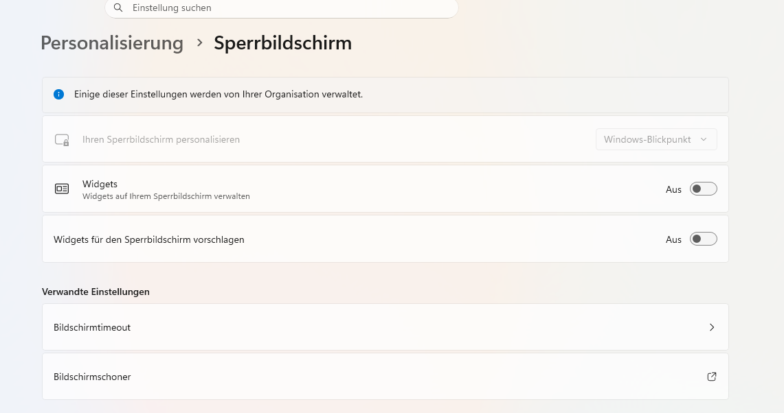 Sperrbildschirm