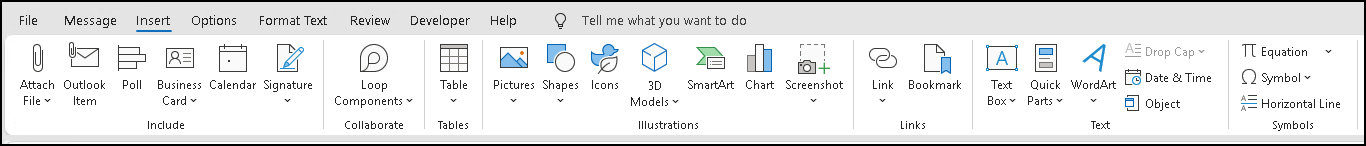 Missing options in ribbon - Microsoft Q&A