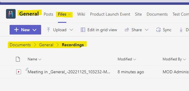 Can't access Teams meeting recording on SharePoint - Microsoft Q&A