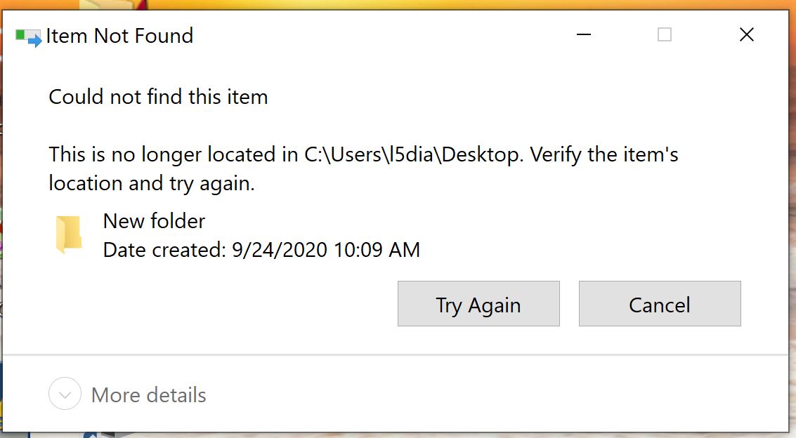 windows 10 v2004 file explorer does not auto refresh - Microsoft Q&A