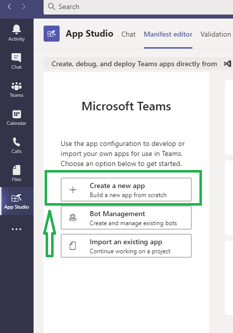 Teams App manifest question - Microsoft Q&A