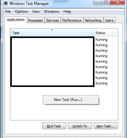 Start button, Taskbar and Desktop icons missing in windows 7 ...