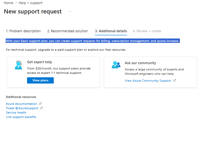 Azure Communication Services - Email quota increase request - Microsoft Q&A
