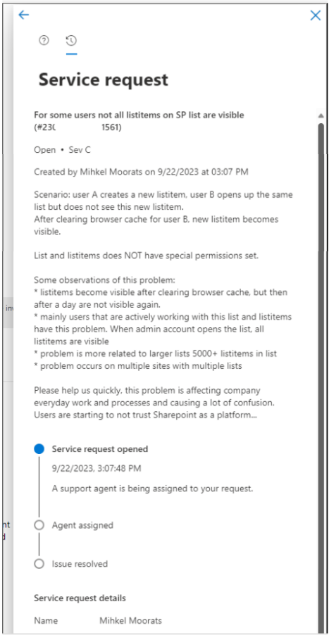 ‎For some users not all listitems on SP list are visible‎ - Microsoft Q&A