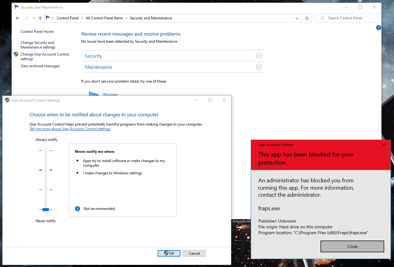 Windows blocking me from running my application even though i have ...