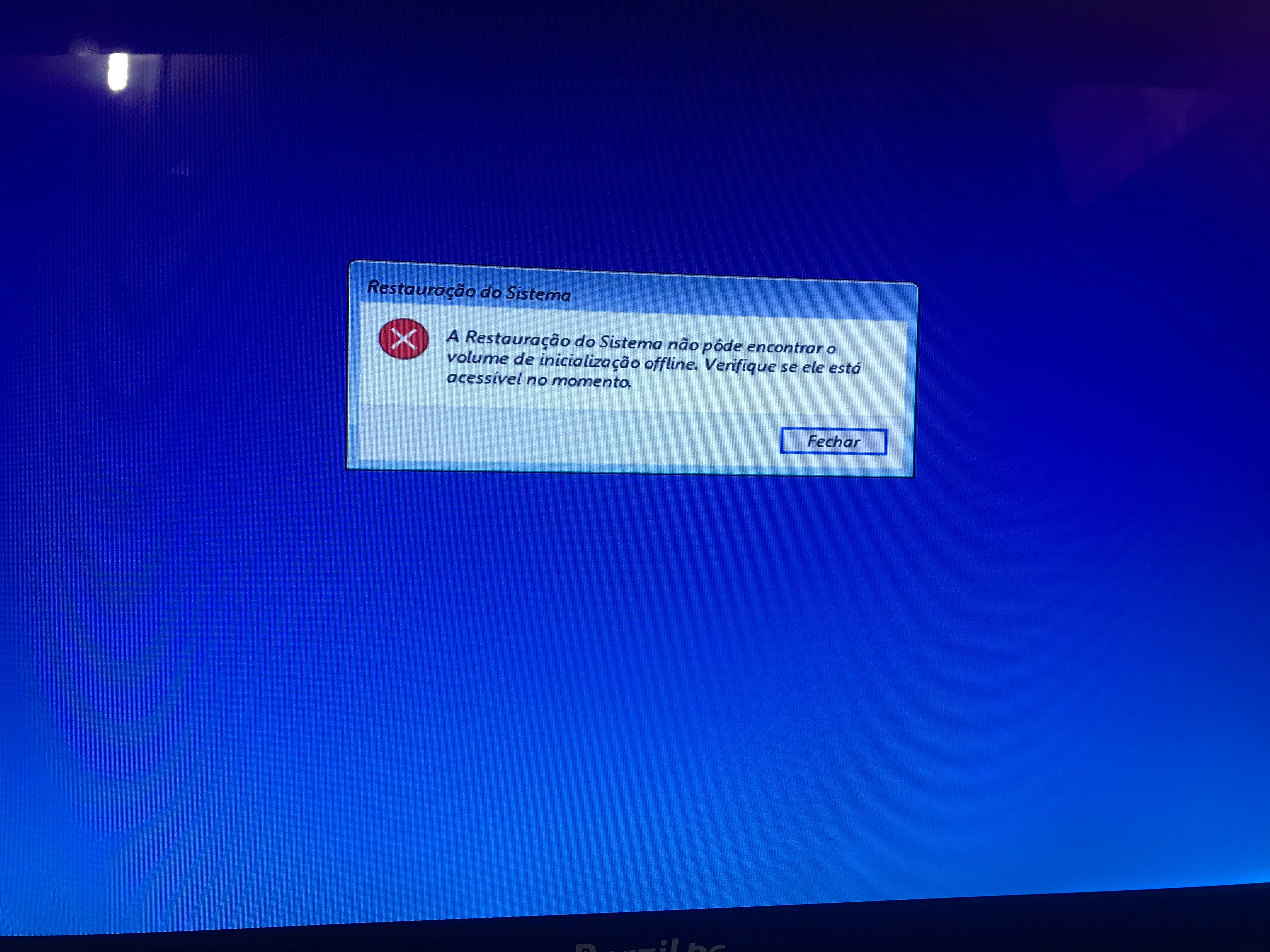 Tela azul de Recuperação - Microsoft Q&A