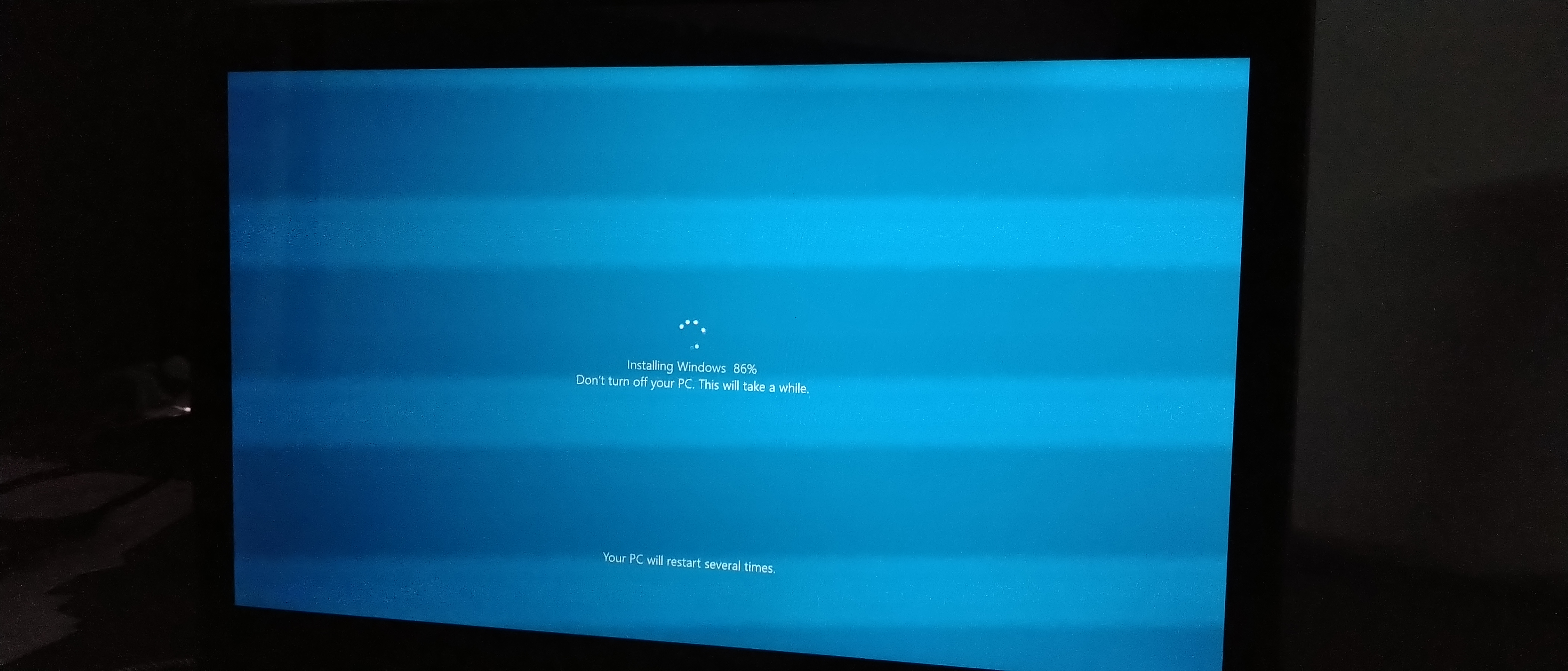 Windows install stuck on 86% for hours. What to do? - Microsoft Q&A