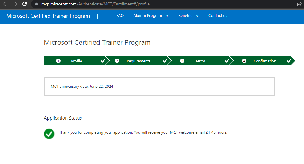 MCT enrollment tool error - Microsoft Q&A