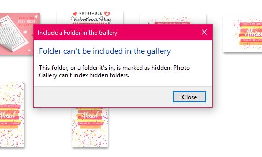 Cannot View Pictures File In Windows Photo Gallery - Microsoft Q&A