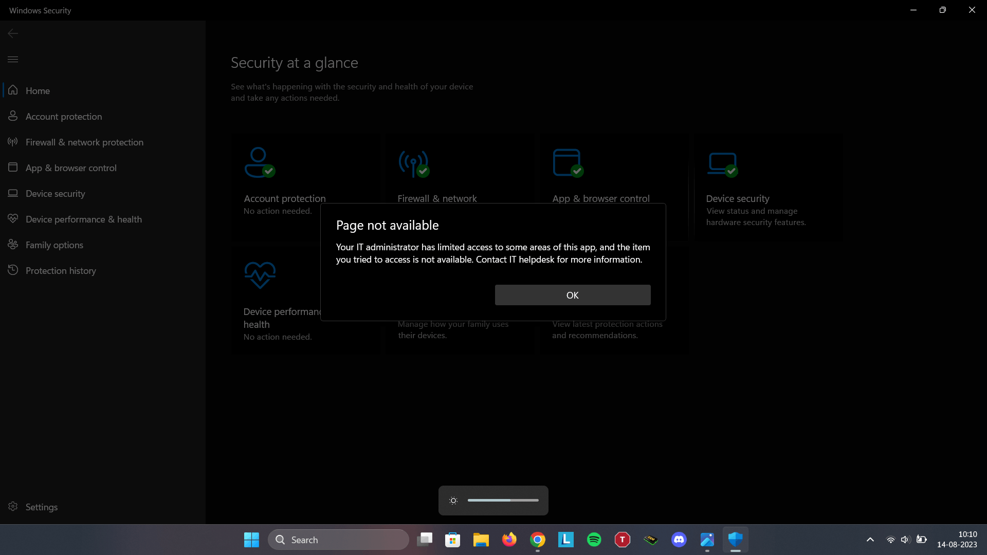 Showing windows script host error on startup and some other issue ...