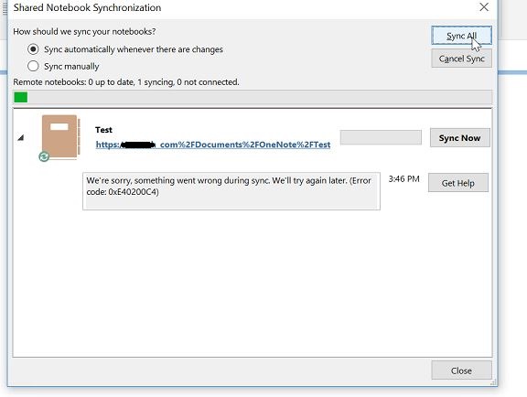Error code 0xE40200C4 - Microsoft Q&A