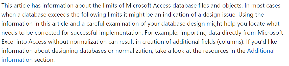 MS Access O365 Error - cannot open database - Microsoft Q&A