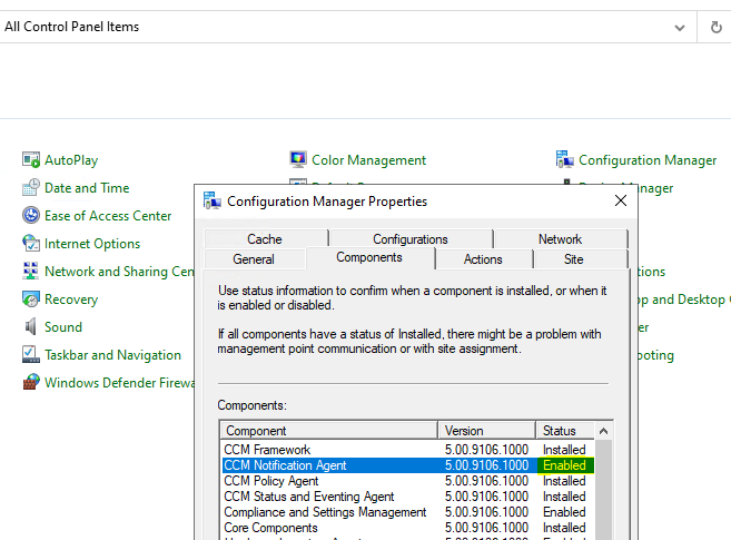 Grey Icon with a cross on clients - Microsoft Q&A