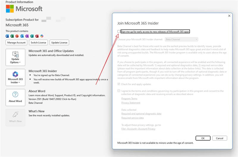 i can not leave microsoft insider program what i do to leave this ...