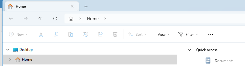 Trying to Enable Quick Access Menu in Navigation Pane - Microsoft Q&A