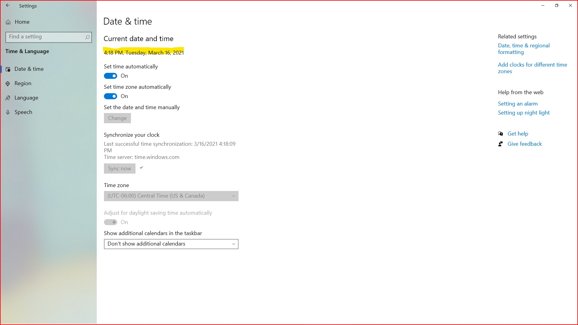 Time clock out of sync after update to Windows 10 Insider Preview 21327 ...