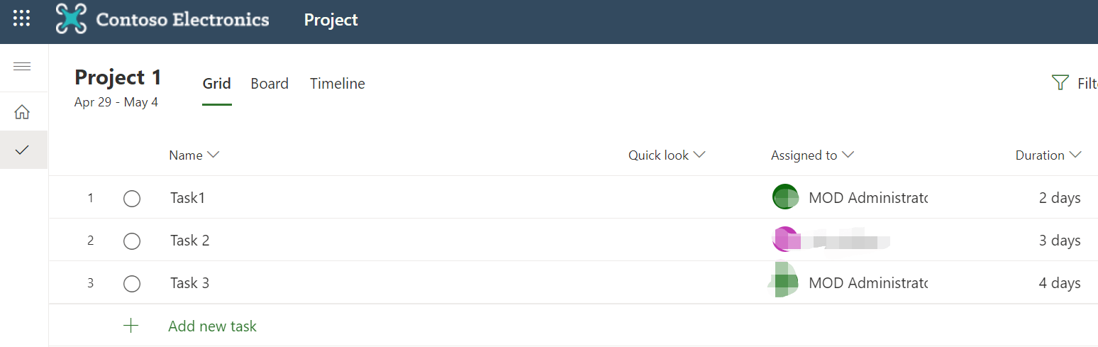 I created multiple Project tabs in the MS Teams app. How can I connect ...