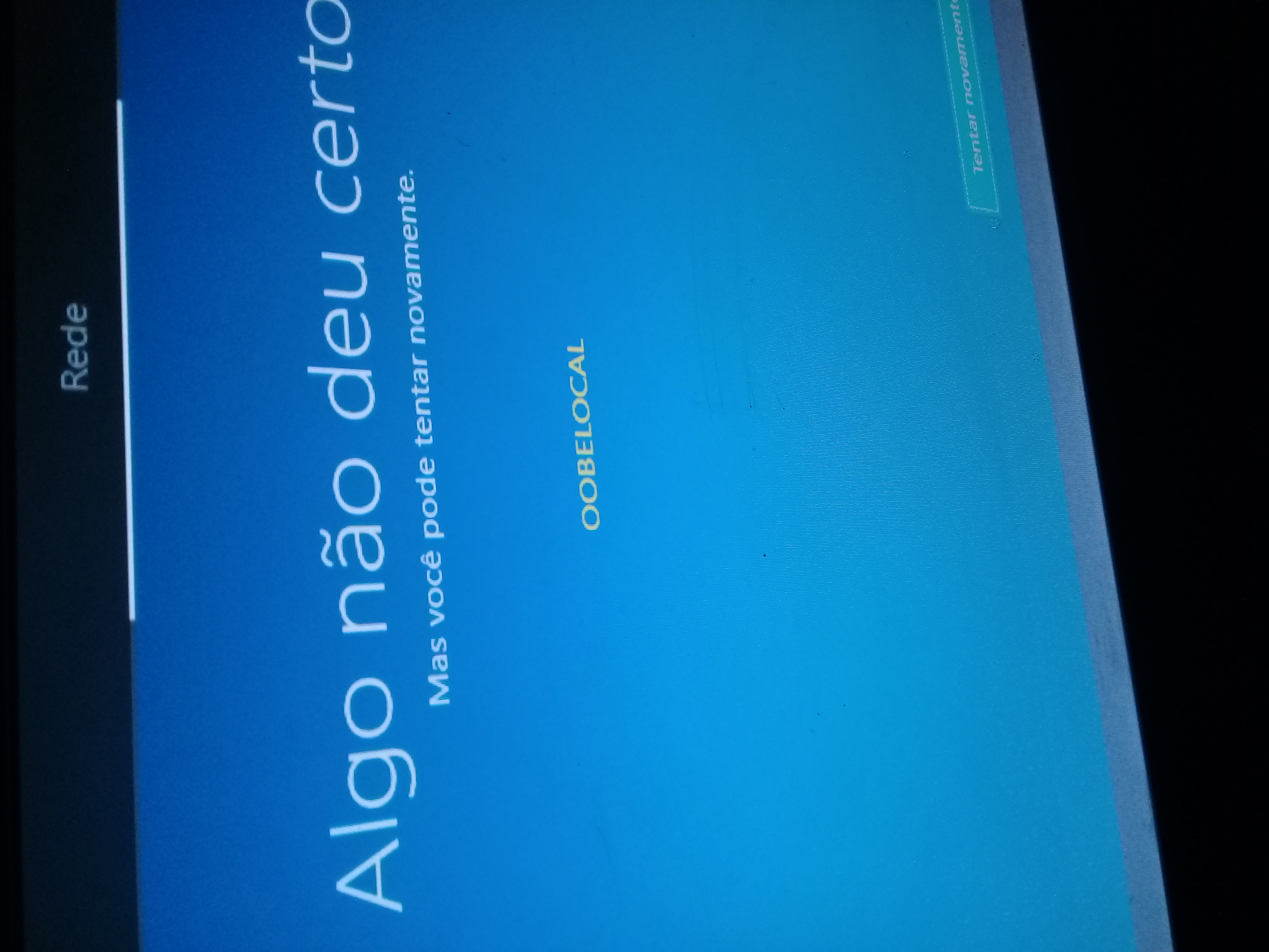 Erro: algo não deu certo na instalação do Windows 10 - Microsoft Q&A