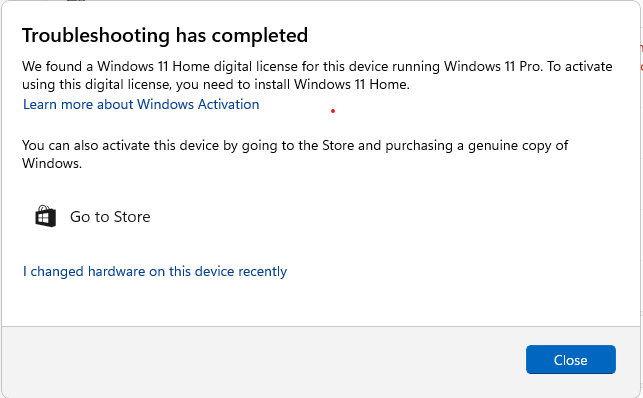 Windows update lost my activation of my windows pro upgrade - Microsoft Q&A