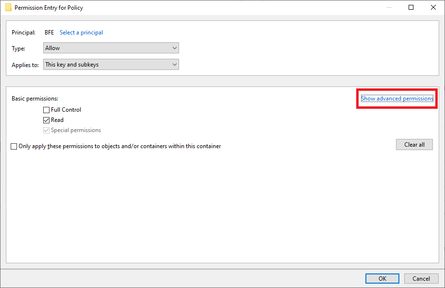 windows无法启动base filtering Engine 服务（位于 本地计算机 上）。错误5：拒绝访问 - Microsoft Q&A