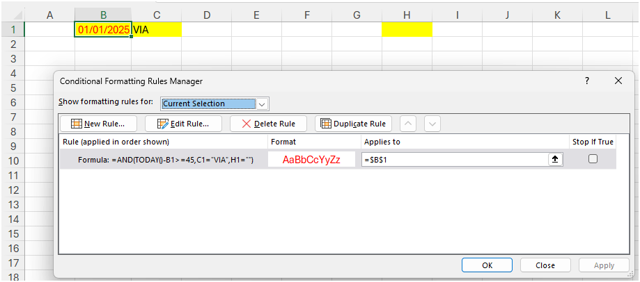 Conditional Formatting with 3 conditions - Microsoft Q&A