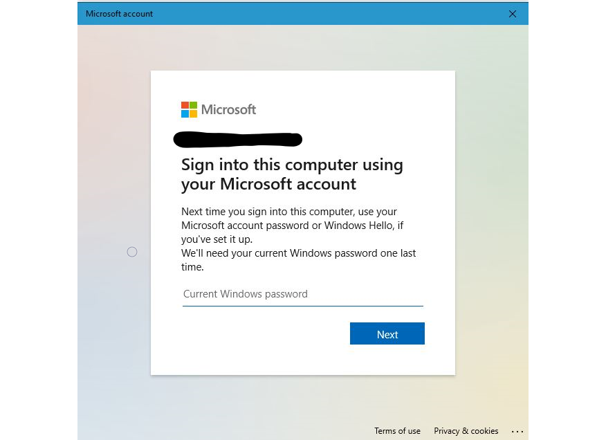 What's preventing a successful sign-in using my MS account under ...