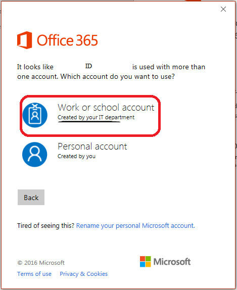 Account sign in problem for Office 365-University - Microsoft Q&A