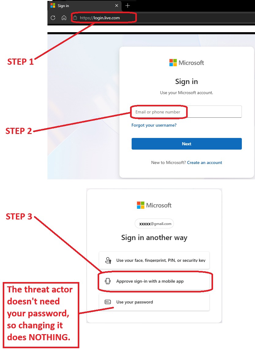 MS poor security choice
