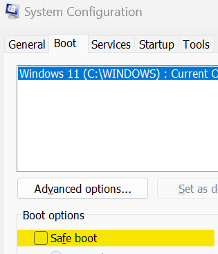 turn off safe mode microsoft word