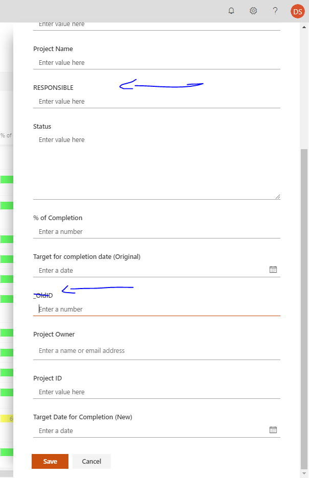 How do I hide fields when creating/editing a row on a sharpoint list ...