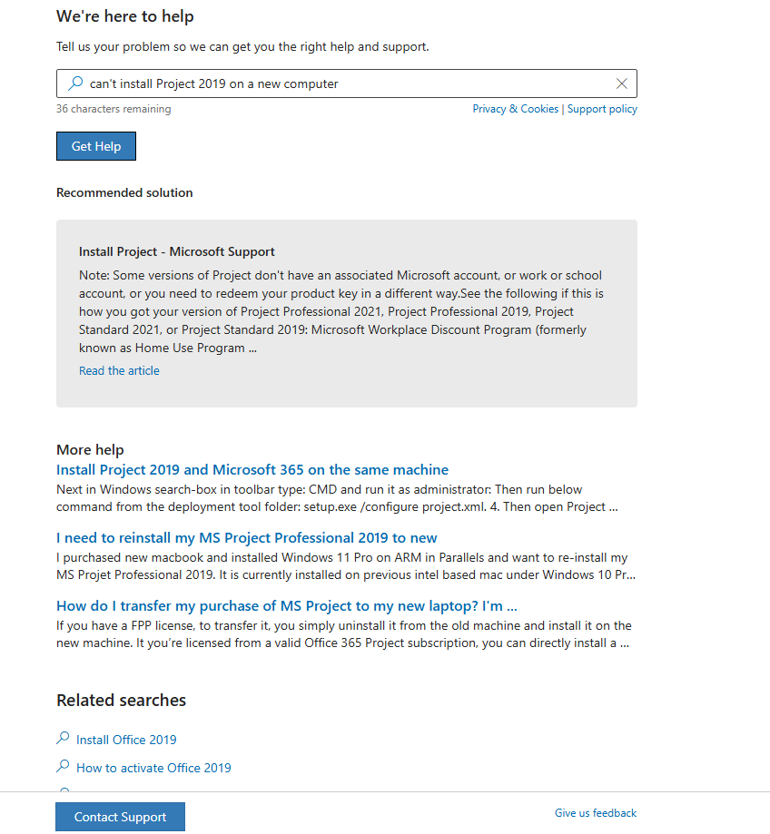 How to get MS Project Professional 2019 to work again? - Microsoft Q&A