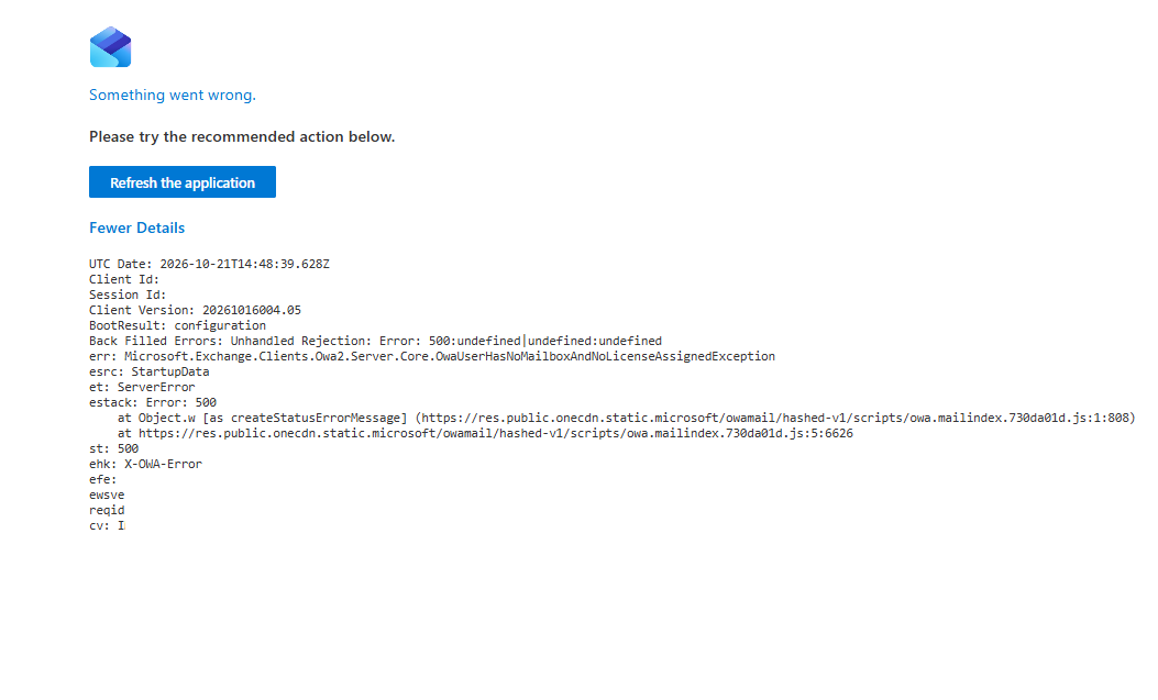 Unable to Access Microsoft Outlook (@lumpkinsinsurance.com) - Microsoft Q&A