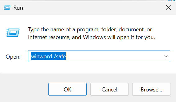 word has run into an error needs repair - Microsoft Q&A