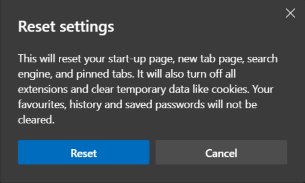Page rendering problems and can't clear browser cache in Microsoft Edge ...