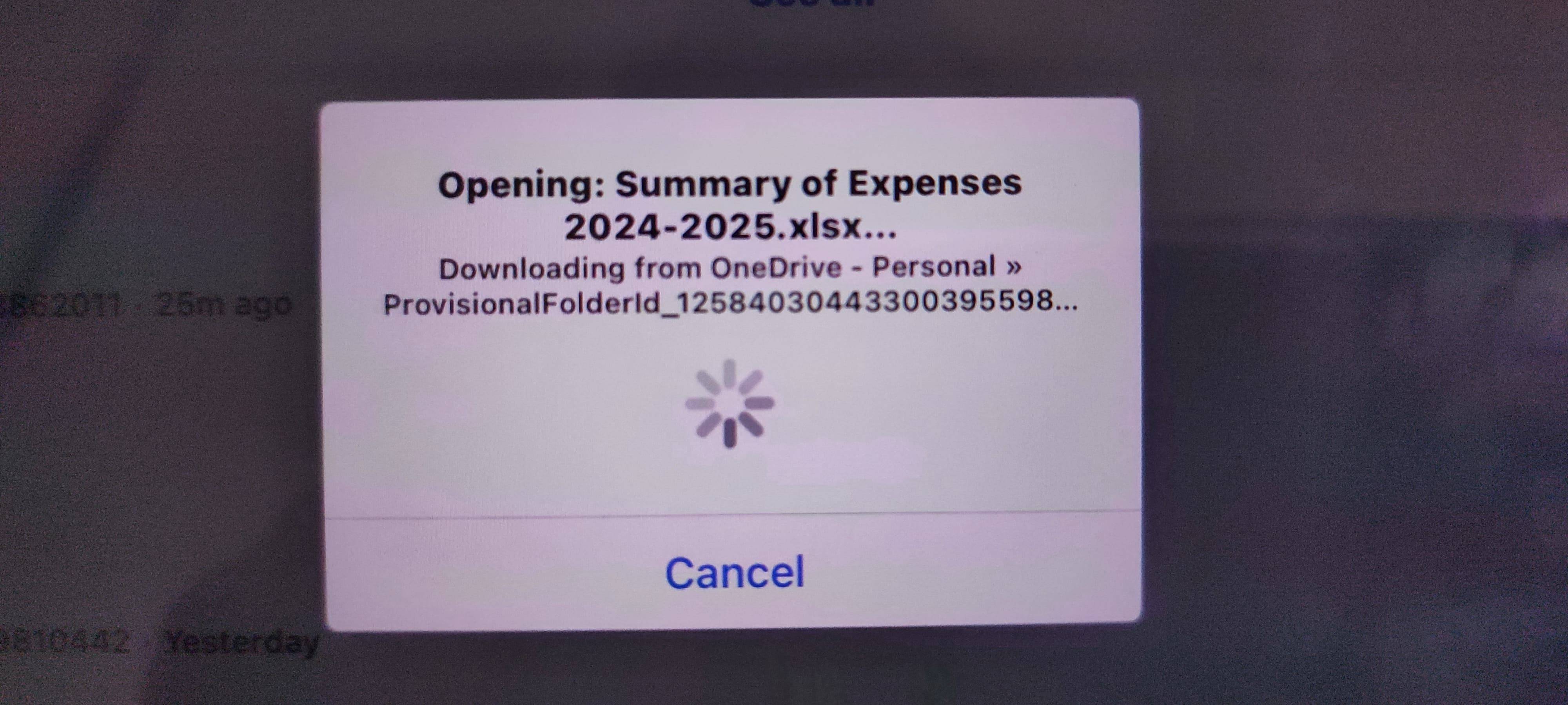 iOS and word not opening onedrive files correctly - Microsoft Q&A