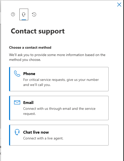 Updated billing information and it noted I was to contact support ...