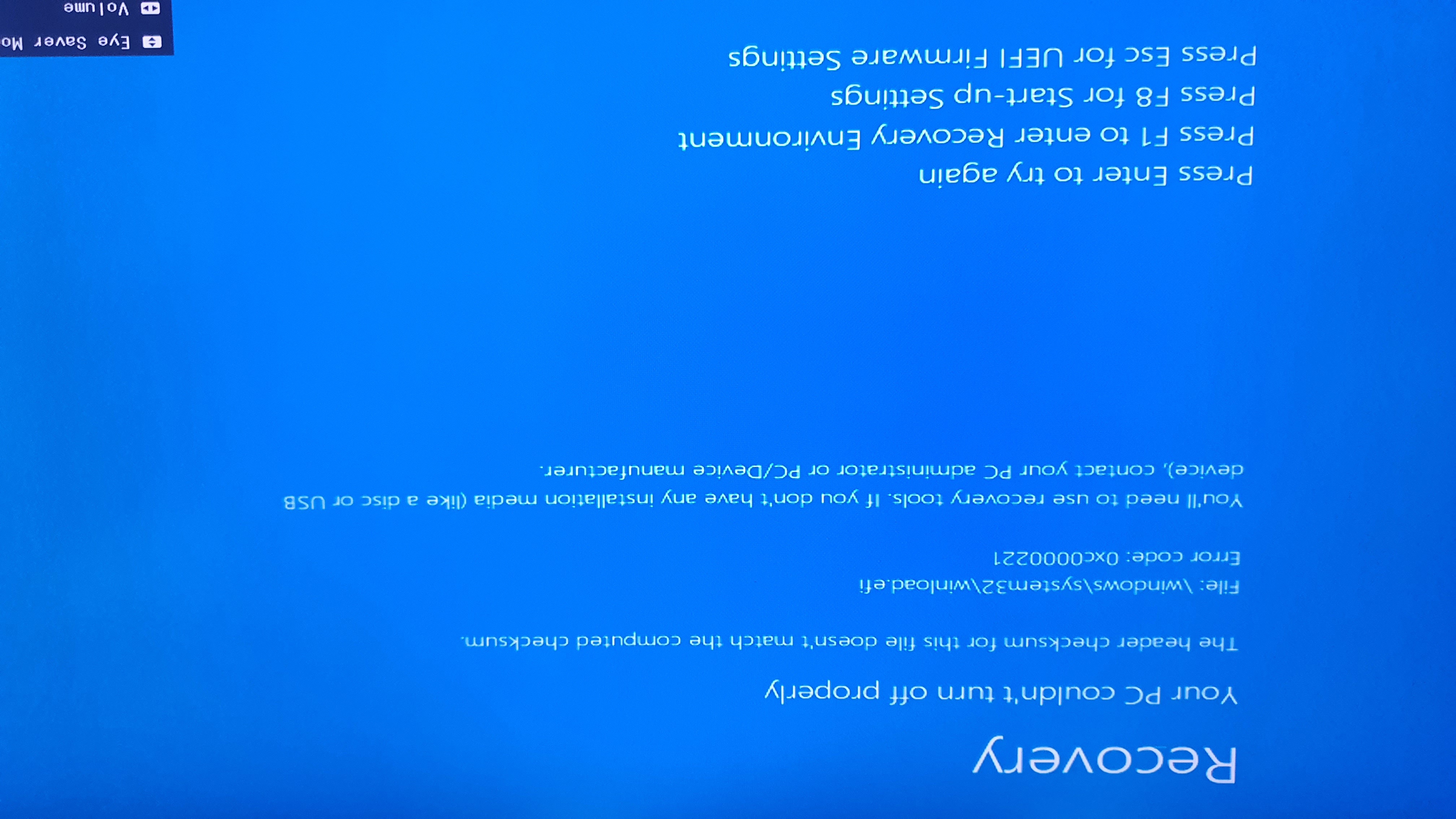 Help I Cant Boot My PC When This PC Says it needs to be Repaired. But ...