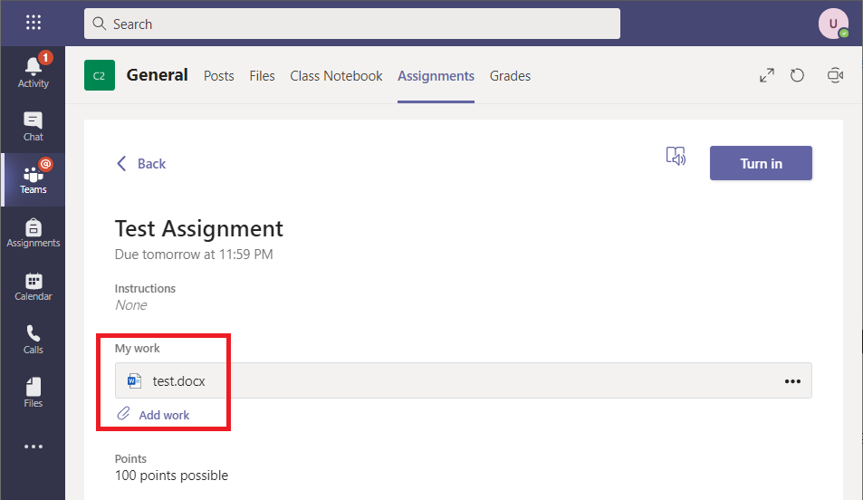 How do Assignments in Teams, that have never been opened or completed ...