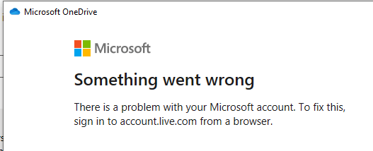 Onedrive - Verify your identity - Microsoft Q&A